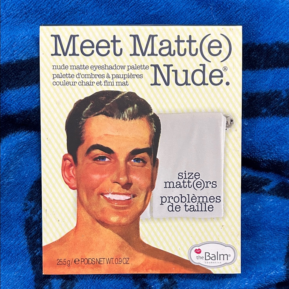 the Balm Meet matte nude eyeshadow palette